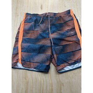 Nike Men’s Swim Trunks XL Orange Blue